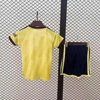 Arsenal 26/27 Classic Yellow/Blue Trim 3rd Away Kids Jersey Set