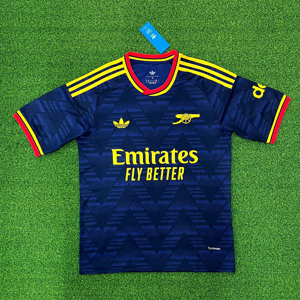 Arsenal 26/27 Navy Blue/Yellow Away Jersey