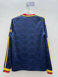 Arsenal 26/27 Navy Blue/Yellow Away Long Sleeve Jersey
