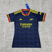 Arsenal 26/27 Navy Blue/Yellow Away Women Jersey