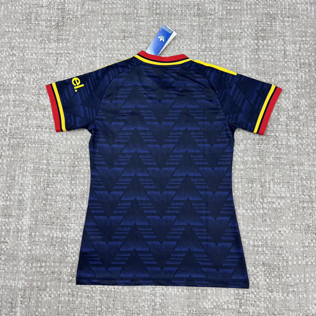 Arsenal 26/27 Navy Blue/Yellow Away Women Jersey