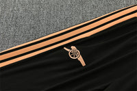 Arsenal 26/27 Orange with Black Training Tracksuit Set