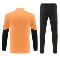 Arsenal 26/27 Orange with Black Training Tracksuit Set