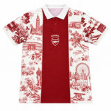 Arsenal 26/27 Red and White Polo Jersey