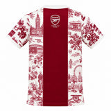 Arsenal 26/27 Red and White Polo Jersey
