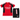 Arsenal 26/27 Red/Black/White Stripes Kids Jersey Set