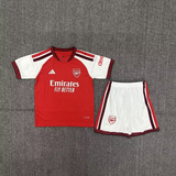 Arsenal 26/27 Red/White Home Kids Jersey Set