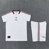 Arsenal 26/27 White/Red Pinstripe Jersey
