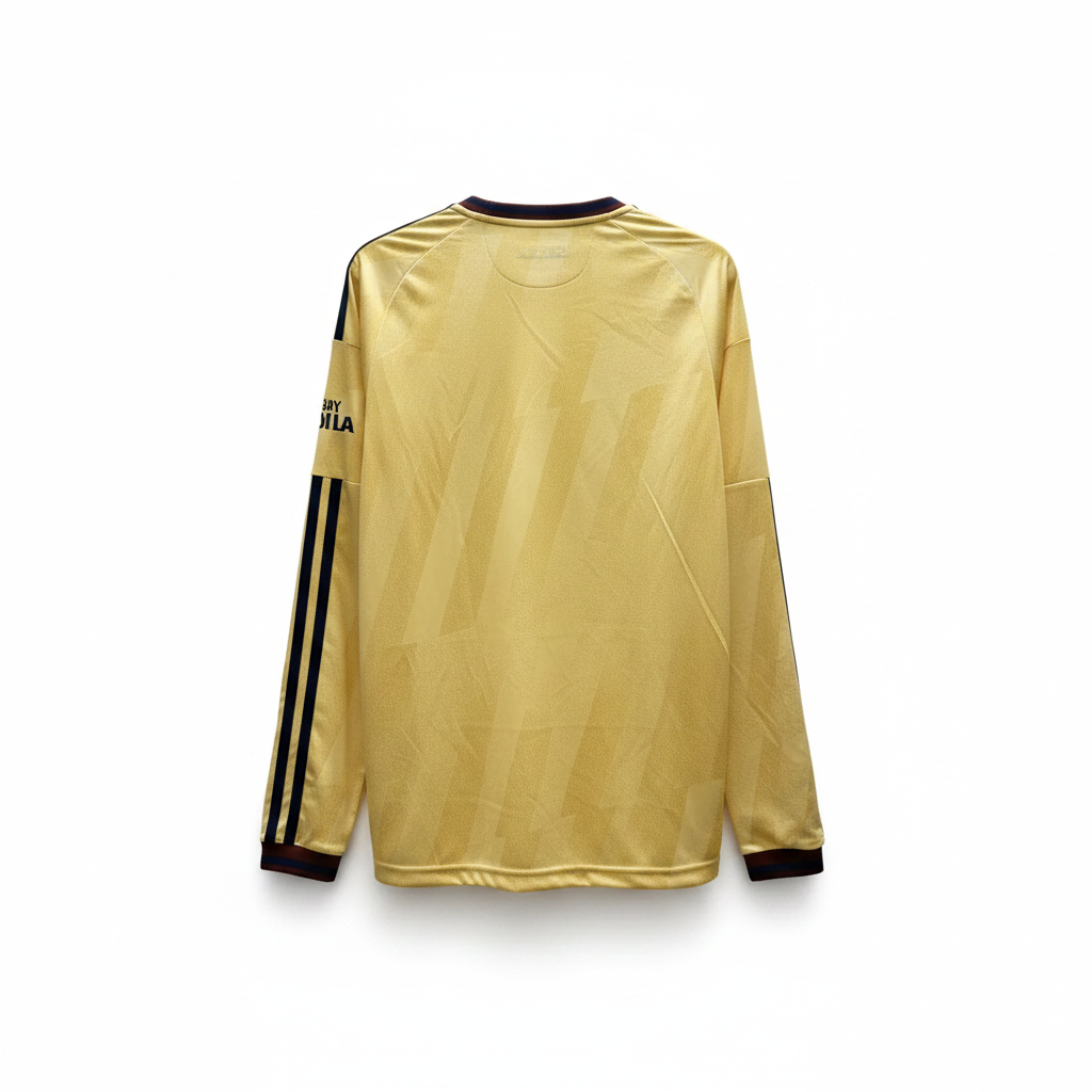 Arsenal 26/27 Yellow/Black Third Long Sleeves Jersey