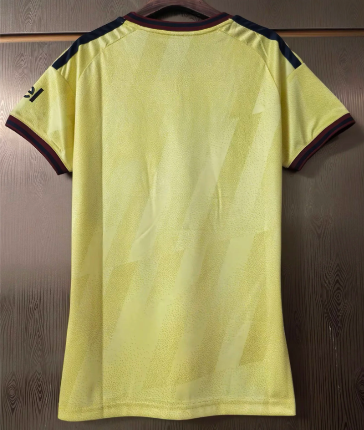 Arsenal 26/27 Yellow/Dark Blue Trim Away Women Jersey