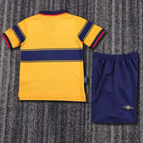 Arsenal 97/99 Gold Retro Away Kids Kit - Concept Kits