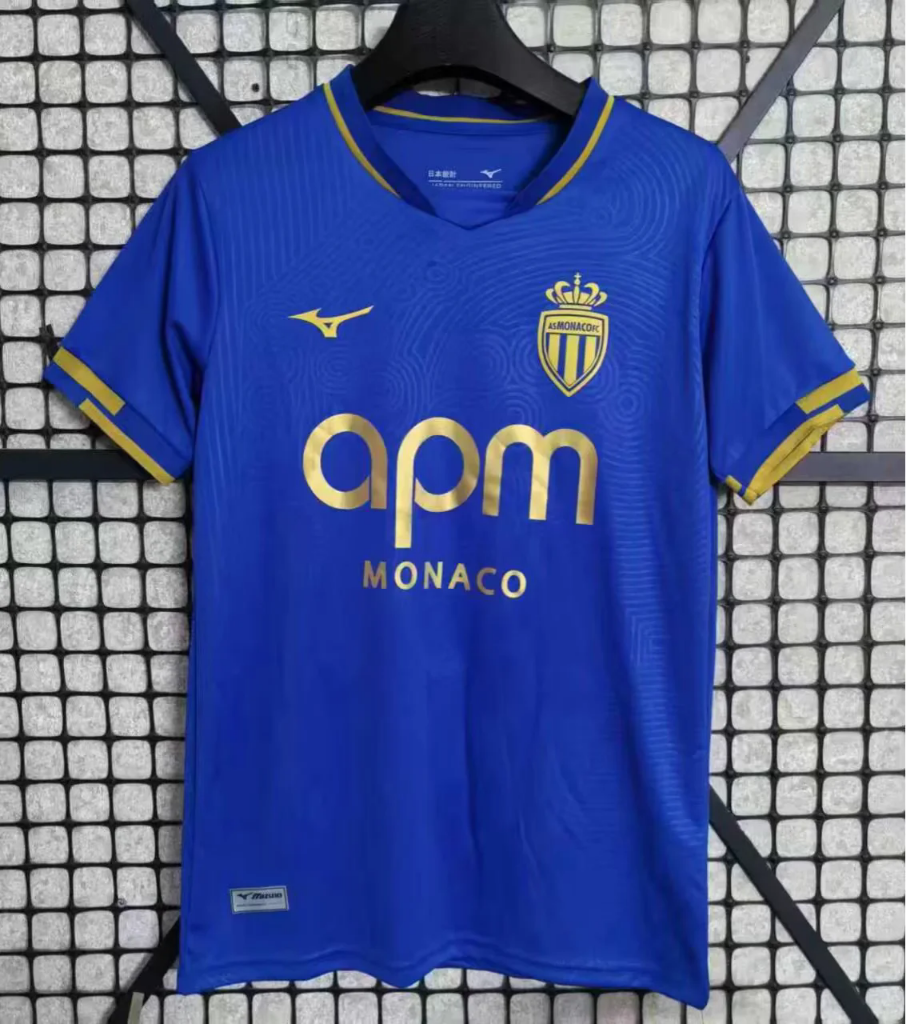 AS Monaco 25/26 Blue Away Jersey