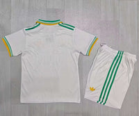 AS Roma 25/26 White/Green Third Kids Jersey Set