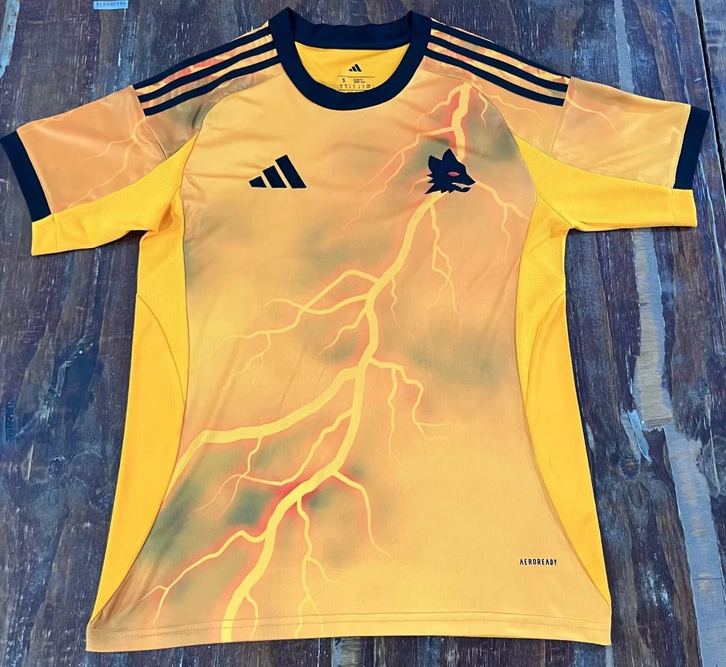 AS Roma 25/26 Yellow 3rd Away Jersey