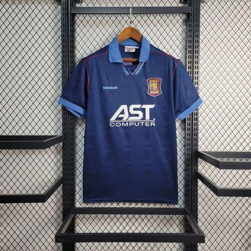 Aston Villa 1995/96 Retro Blue Second Away Jersey