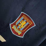 Aston Villa 1995/96 Retro Blue Second Away Jersey