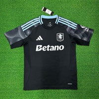 Aston Villa 25/26 Black Away Jersey