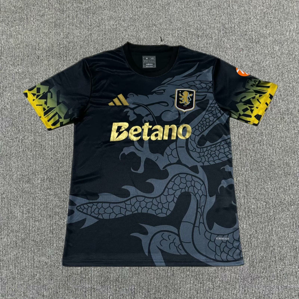 Aston Villa 25/26 Black Dragon Away Jersey