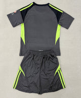 Aston Villa 25/26 Black Goalkeeper Kids Jersey Set