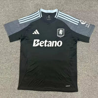 Aston Villa 25/26 Black/Gray Away Jersey