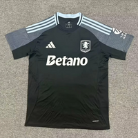 Aston Villa 25/26 Black/Gray Away Jersey
