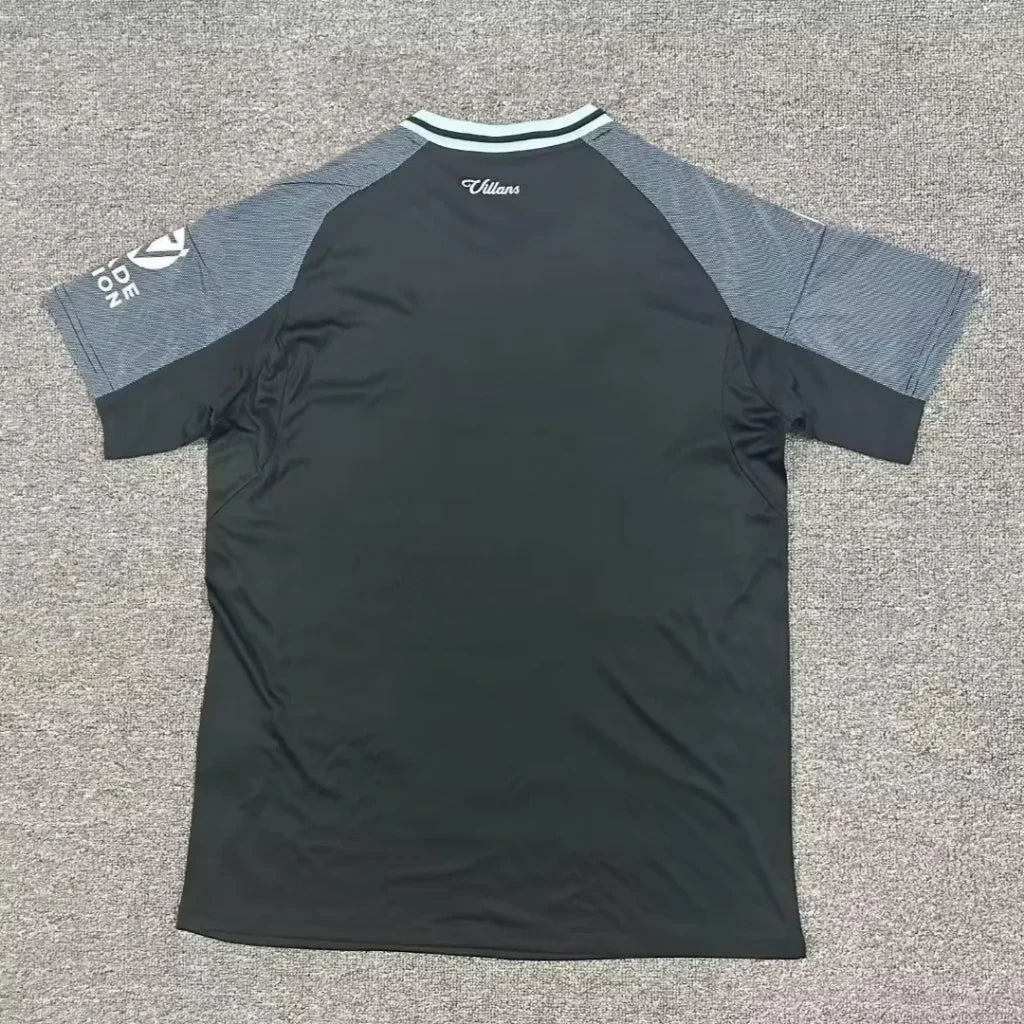 Aston Villa 25/26 Black/Gray Away Jersey