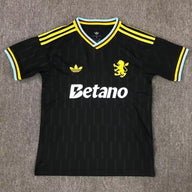 Aston Villa 25/26 Black/Yellow Away Jersey