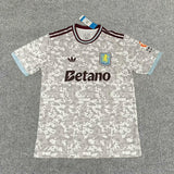 Aston Villa 25/26 Grey Third Jersey