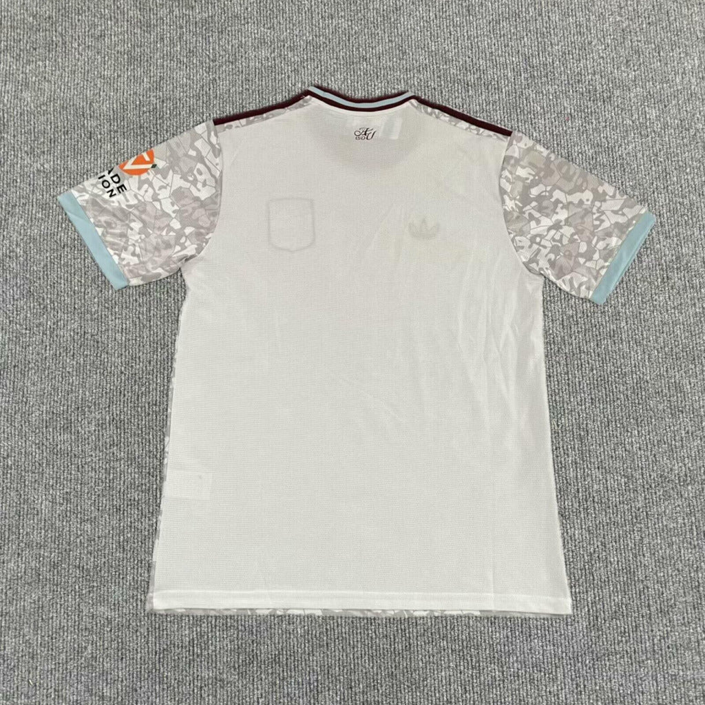 Aston Villa 25/26 Grey Third Jersey