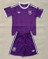 Aston Villa 25/26 Purple Goalkeeper Kids Jersey Set