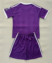 Aston Villa 25/26 Purple Goalkeeper Kids Jersey Set