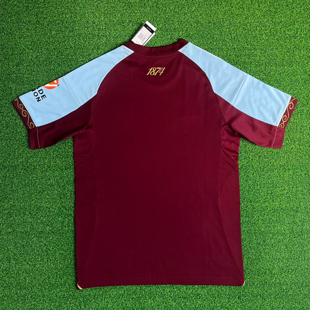 Aston Villa 25/26 Red/Blue Home Jersey