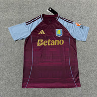 Aston Villa 25/26 Red/Blue Home Player Jersey