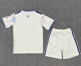 Aston Villa 25/26 White3rd Kids Jersey Set
