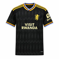 Aston Villa 26/27 Black/Yellow Stripes Away Jersey