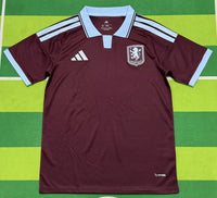 Aston Villa 26/27 Burgundy Light Blue 3 Stripes Jersey