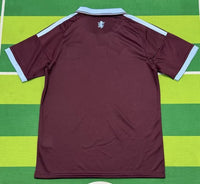 Aston Villa 26/27 Burgundy Light Blue 3 Stripes Jersey