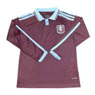 Aston Villa 26/27 Burgundy/Light Blue Trim Home Long Sleeves Jersey
