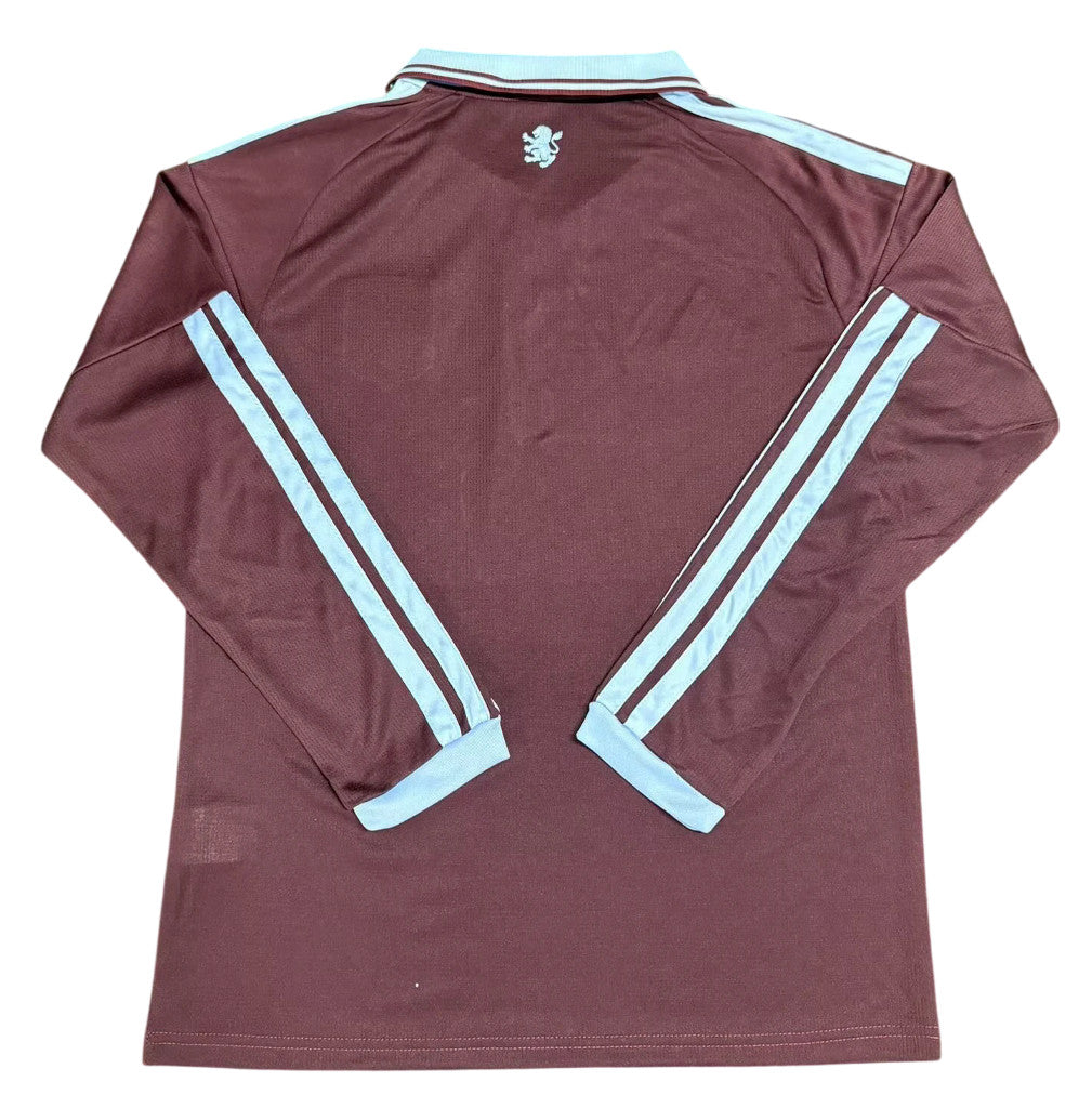 Aston Villa 26/27 Burgundy/Light Blue Trim Home Long Sleeves Jersey