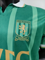 Aston Villa 26/27 Green Striped Design Jersey