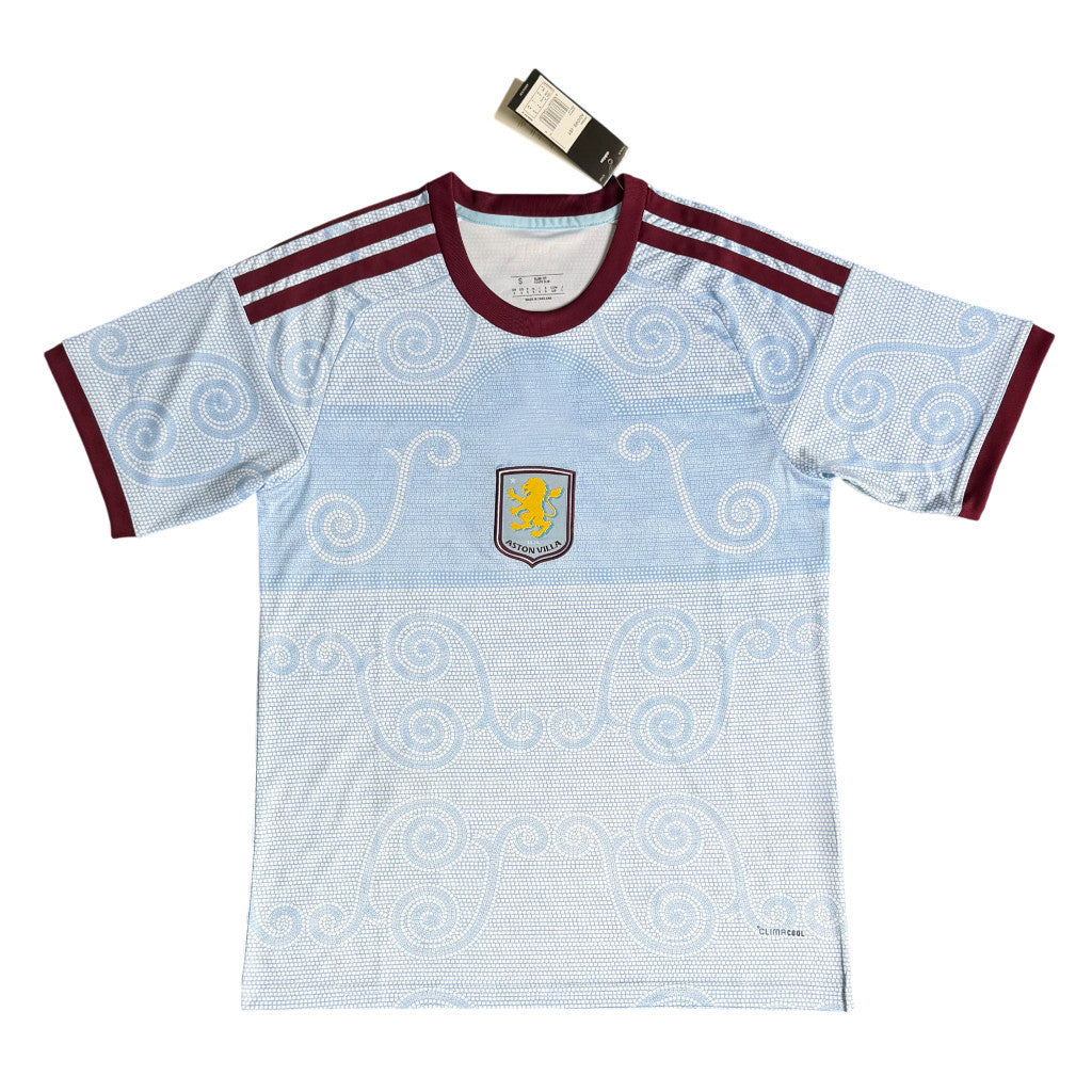 Aston Villa 26/27 Light Blue/Black Stripes Away Jersey