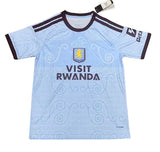 Aston Villa 26/27 Light Blue/Black Stripes Away Jersey