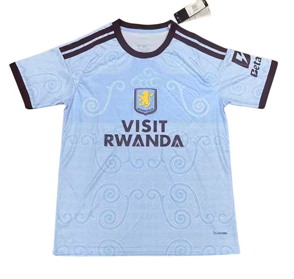 Aston Villa 26/27 Light Blue/Black Stripes Away Jersey