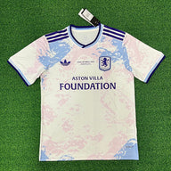 Aston Villa 26/27 White/Blue/Pink Third Jersey