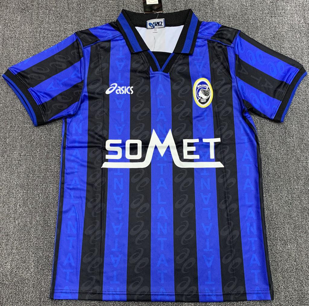 Atalanta 1996/97 Vintage Retro Blue Home Jersey