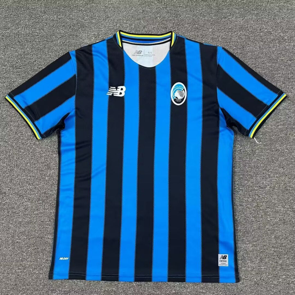 Atalanta 25/26 Navy/Blue Stripes Home Jersey