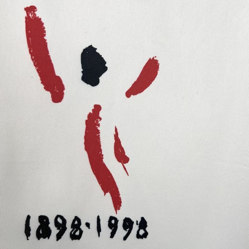 Athletic Bilbao 1997/98 Retro White/Blue Away Jersey