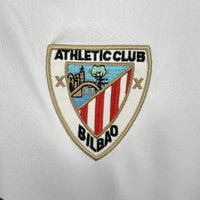 Athletic Bilbao 1997/98 Retro White/Blue Away Jersey