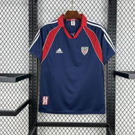 Athletic Bilbao 1999/00 Retro Blue/Red Away Jersey