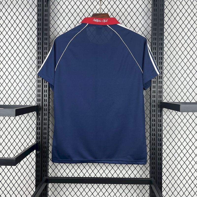 Athletic Bilbao 1999/00 Retro Blue/Red Away Jersey